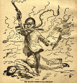 Yellow Peril Cartoon 1899