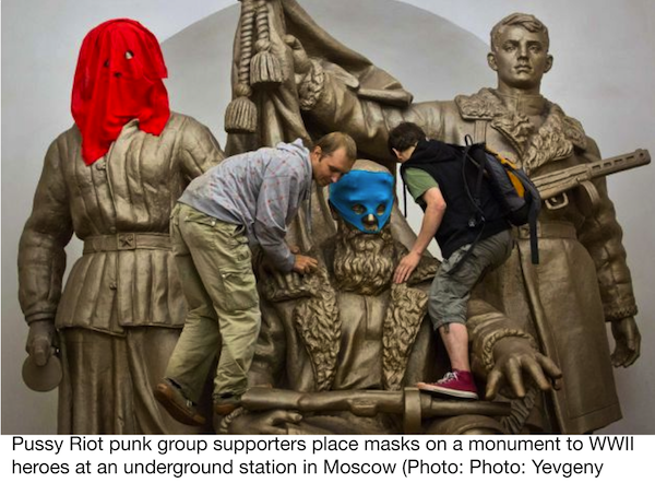the pussy riots masks